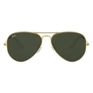 Gold ray ban aviators